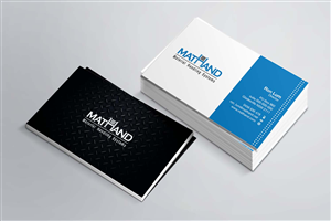 Business Card Design by AZ for Mathand, Inc. | Design: #3304244