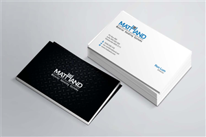 Business Card Design by AZ for Mathand, Inc. | Design: #3304245