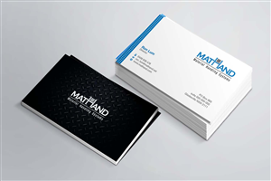 Business Card Design by AZ for Mathand, Inc. | Design: #3304246