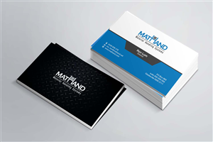 Business Card Design by AZ for Mathand, Inc. | Design: #3304250