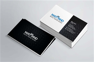 Business Card Design by AZ for Mathand, Inc. | Design: #3304258