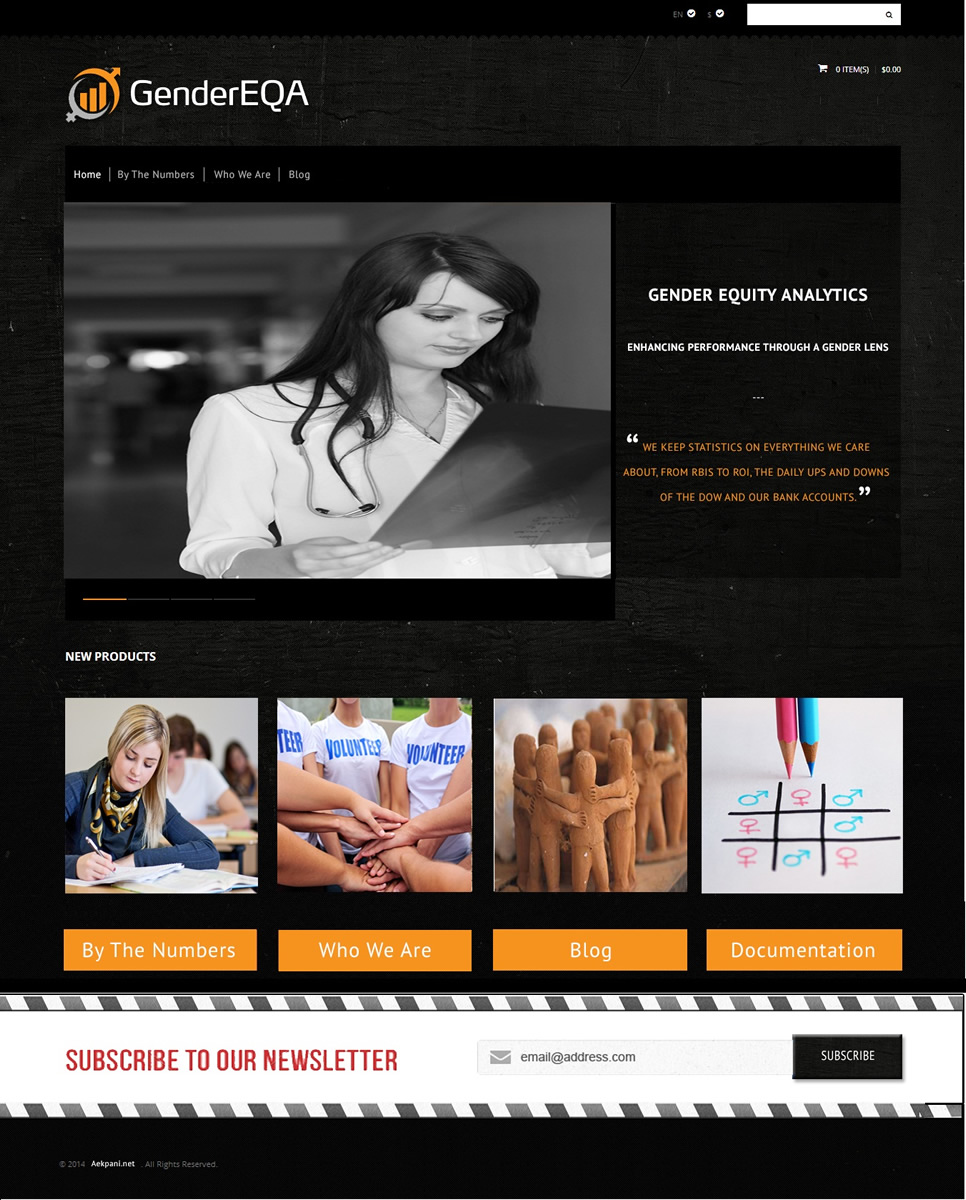 Web Design by Shoaib Abbasi for GenderEQA | Design #3342649
