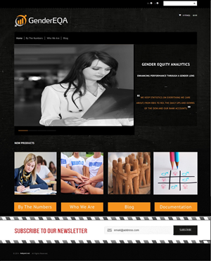 Web Design by Shoaib Abbasi for GenderEQA | Design #3342649