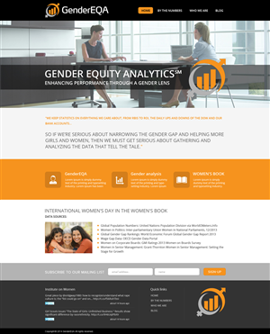Diseño Web por the-lion-king para GenderEQA | Diseño: #3326928