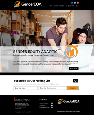 Diseño Web por Behriatech para GenderEQA | Diseño: #3320917