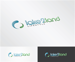 Logo Design by Fisheye for Lake2Land Lifestyle | Design: #3352084