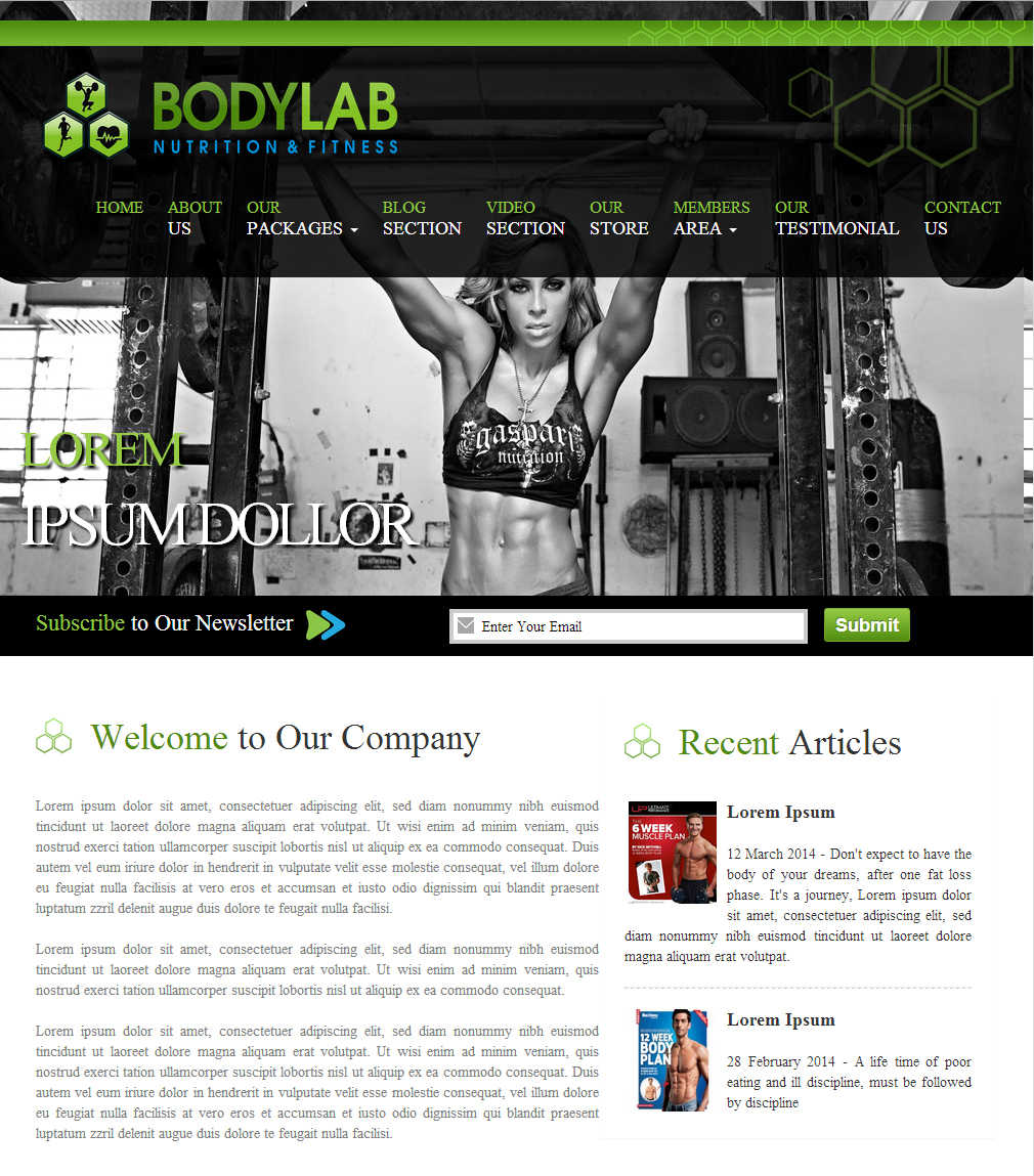 Wordpress Design by Arindam for Healthopia LTD | Design #3314925