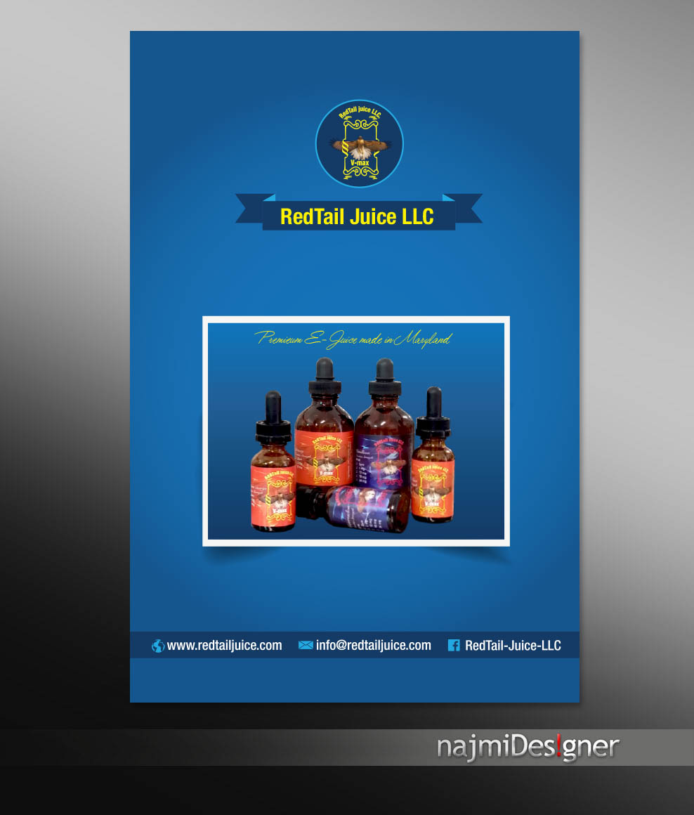 Design de Panneau par  Najmi pour RedTail Juice LLC | Design #5209483