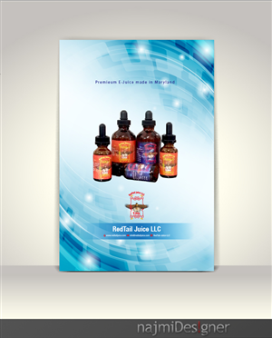 Signage Design by  Najmi for RedTail Juice LLC | Design: #5212369