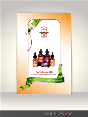 Signage Design by  Najmi for RedTail Juice LLC | Design: #5212426