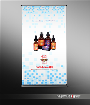 Signage Design by  Najmi for RedTail Juice LLC | Design: #5212535