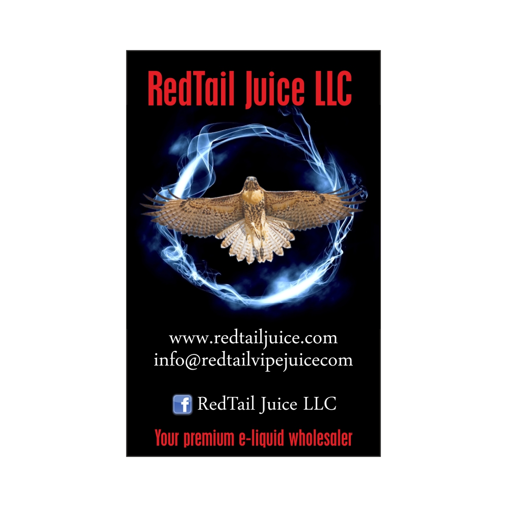 Signage Design by Gintale for RedTail Juice LLC | Design #5198934