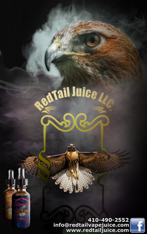 Premium E-Juice company in need of a graphic banner to hang in stores 