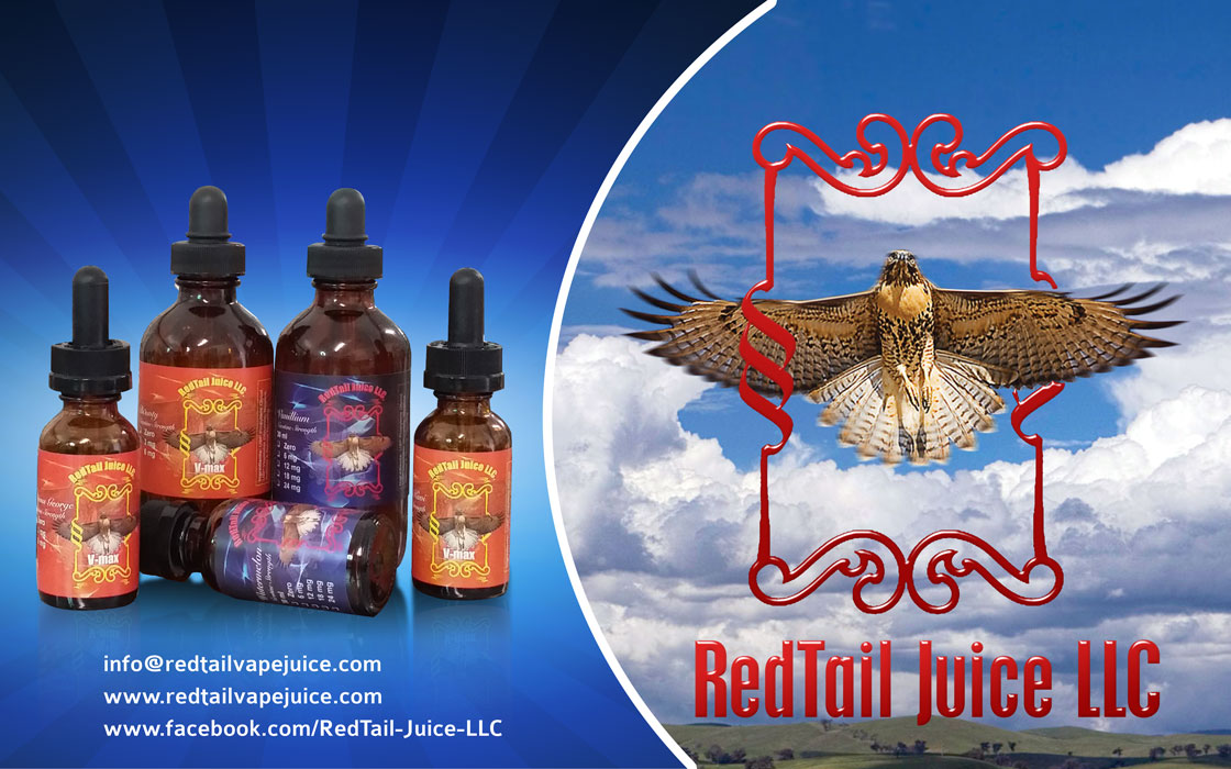 Design de Panneau par zahidryk pour RedTail Juice LLC | Design #5201730