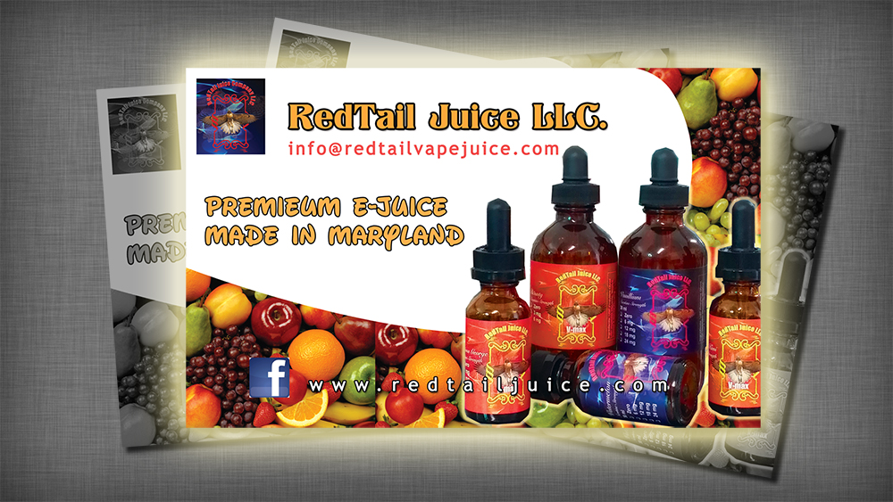 Signage Design by shiranguy for RedTail Juice LLC | Design #5173476