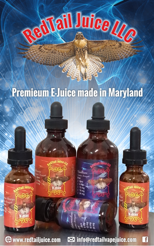 Premium E-Juice company in need of a graphic banner to hang in stores  | Signage Design by Maestroto
