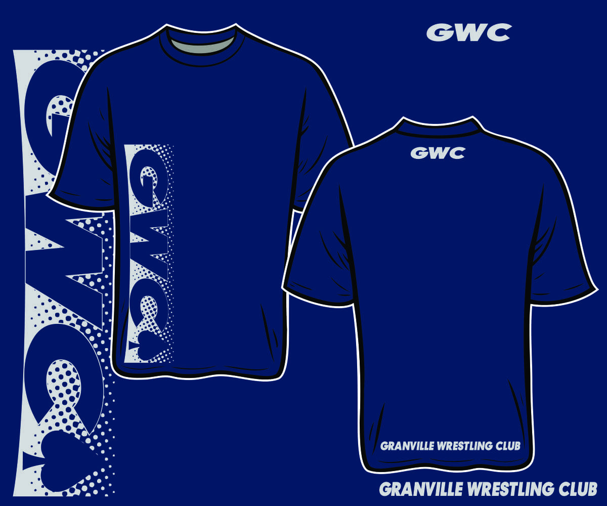 T-shirt Design by Ryan Goodin for Granville Wrestling Club | Design #3331230