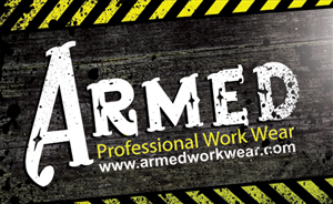 Aufkleber-Design von Karolin für Armed Work Wear | Design: #3324512