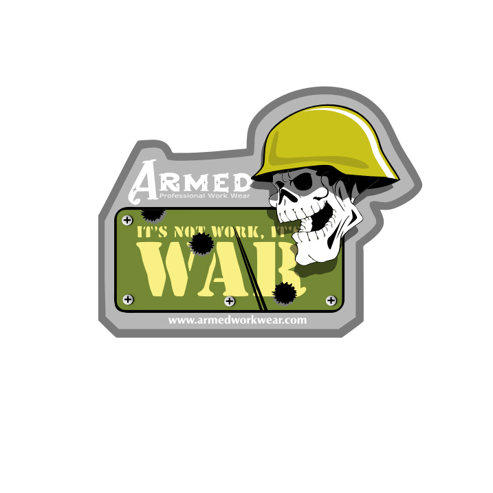 Diseño de Sticker por dv para Armed Work Wear | Diseño #3358178