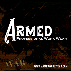 Aufkleber-Design von Dizahyn für Armed Work Wear | Design: #3385753