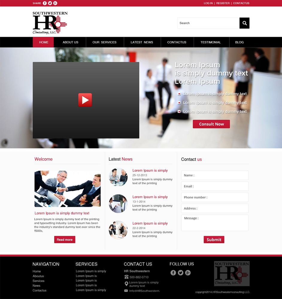 Web Design by creativesuman for Maverick Web Video | Design #3374669
