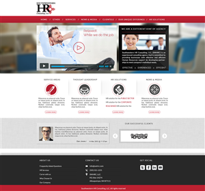 Web Design by amberegg for Maverick Web Video | Design: #3372411