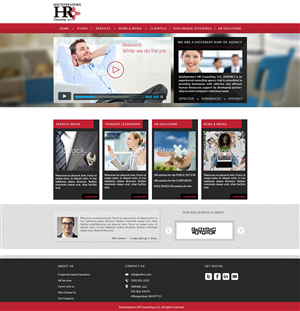 Web Design par amberegg pour Maverick Web Video | Design : #3377117