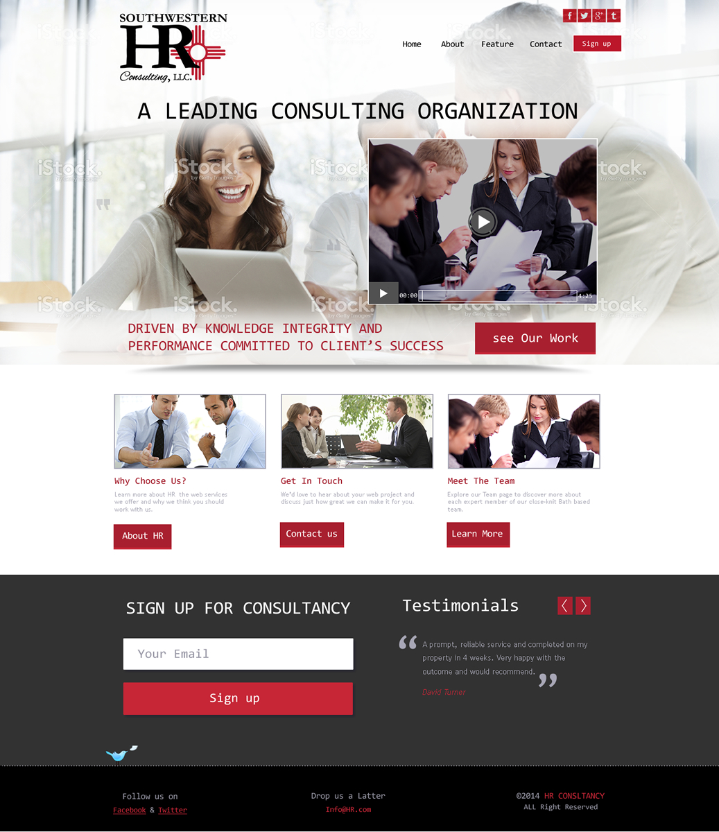 Web Design by Behriatech for Maverick Web Video | Design #3404460