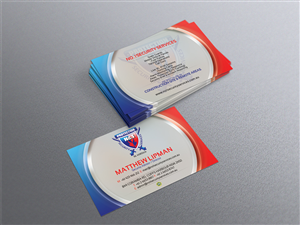 Visitenkarten-Design von diRtY.EMM für No. 1 Security Services Pty Ltd | Design: #3323744
