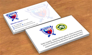 Visitenkarten-Design von Sbss für No. 1 Security Services Pty Ltd | Design: #3309374