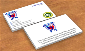 Visitenkarten-Design von Sbss für No. 1 Security Services Pty Ltd | Design: #3309375