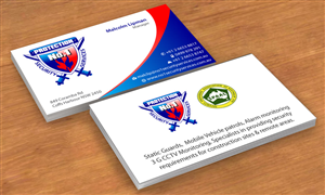 Visitenkarten-Design von Sbss für No. 1 Security Services Pty Ltd | Design: #3309387