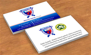 Visitenkarten-Design von Sbss für No. 1 Security Services Pty Ltd | Design: #3309417