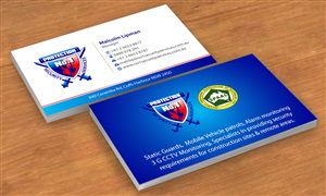 Visitenkarten-Design von Sbss für No. 1 Security Services Pty Ltd | Design: #3309420