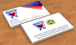Visitenkarten-Design von Sbss für No. 1 Security Services Pty Ltd | Design: #3309430