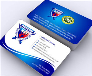 Visitenkarten-Design von Sbss für No. 1 Security Services Pty Ltd | Design: #3309434