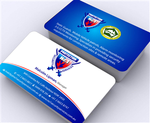 Visitenkarten-Design von Sbss für No. 1 Security Services Pty Ltd | Design: #3309441