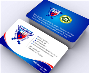 Visitenkarten-Design von Sbss für No. 1 Security Services Pty Ltd | Design: #3309446