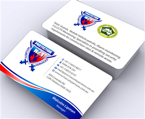 Visitenkarten-Design von Sbss für No. 1 Security Services Pty Ltd | Design: #3309467