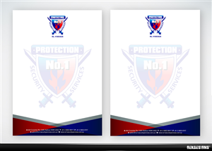 Business Card Design by gekgrfx for No. 1 Security Services Pty Ltd | Design: #3337216
