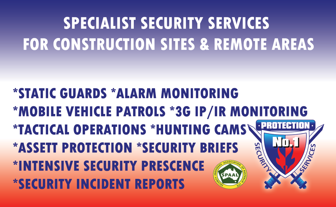 Visitenkarten-Design von Jellie für No. 1 Security Services Pty Ltd | Design #3310747