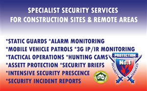 Visitenkarten-Design von Jellie für No. 1 Security Services Pty Ltd | Design: #3310747