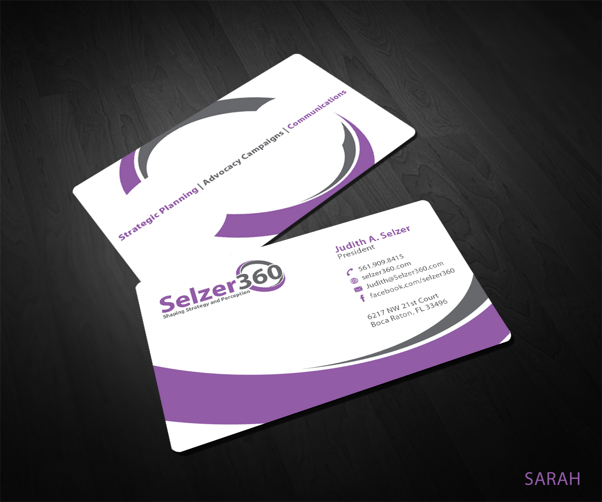 Visitenkarten-Design von Sarah Haroon für dieses Projekt | Design: #3328862