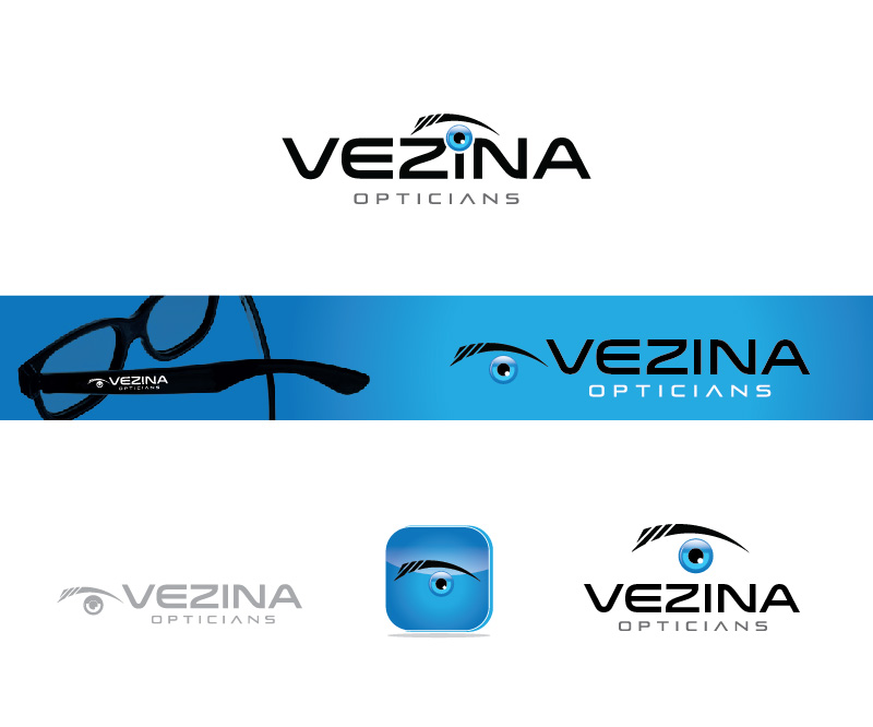 Logo Design by TechWise for Vezina Opticians | Design #3313678