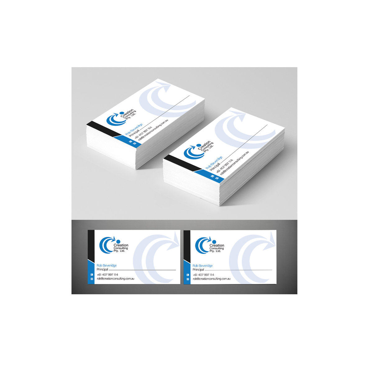 Design de Carte de Visite par Harshan pour Creation Consulting | Design #3307434