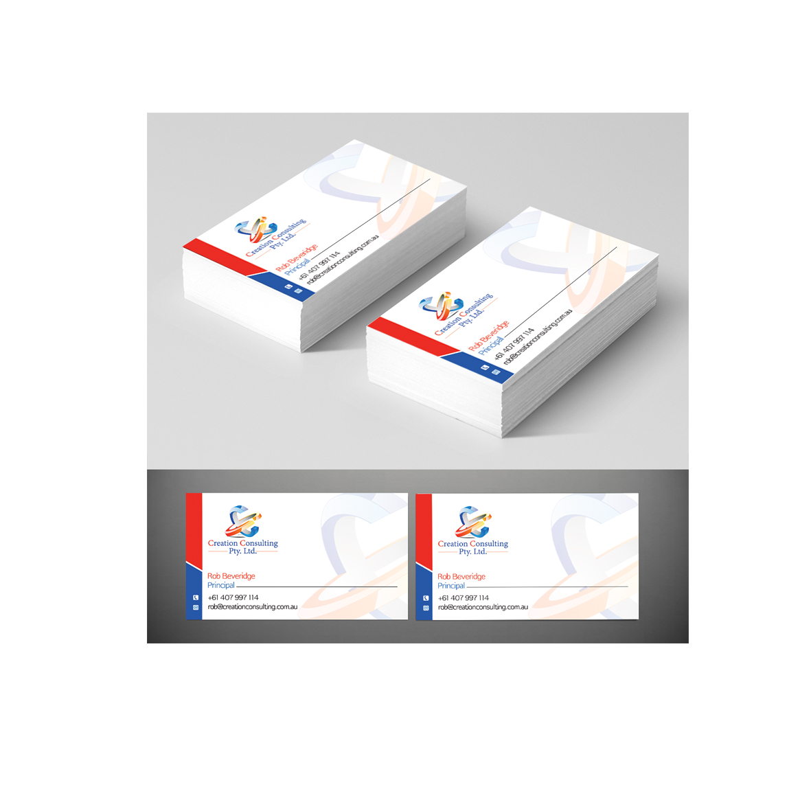 Design de Carte de Visite par Harshan pour Creation Consulting | Design #3310486