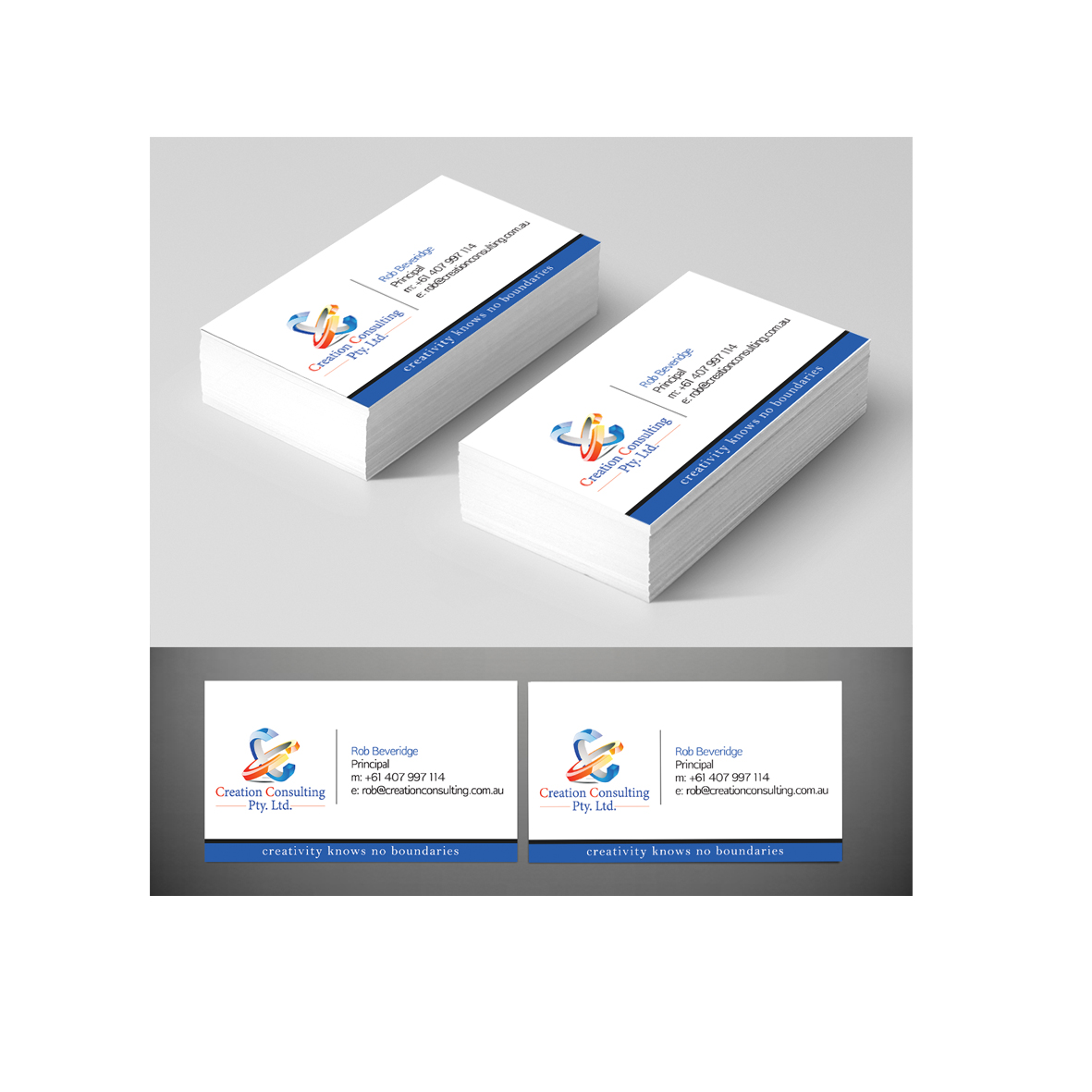 Design de Carte de Visite par Harshan pour Creation Consulting | Design #3310550