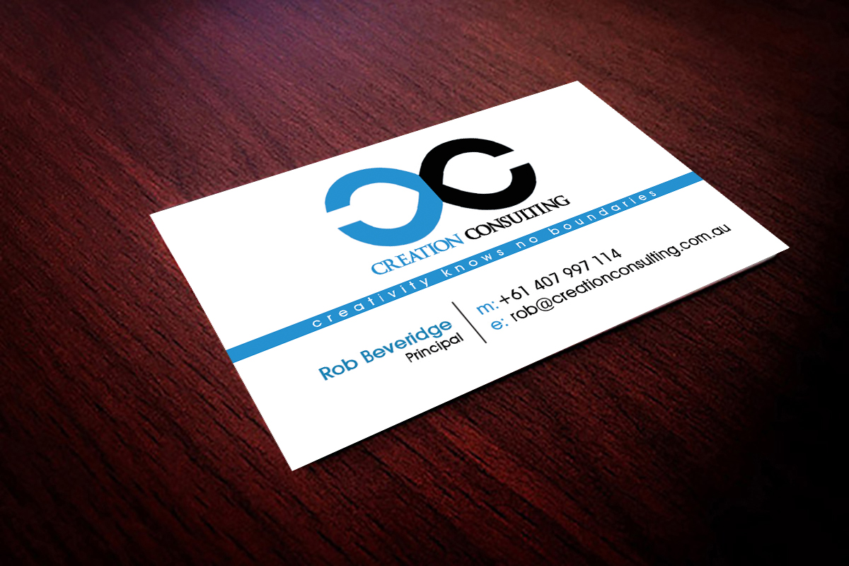 Design de Carte de Visite par Hardcore Design pour Creation Consulting | Design #3317726