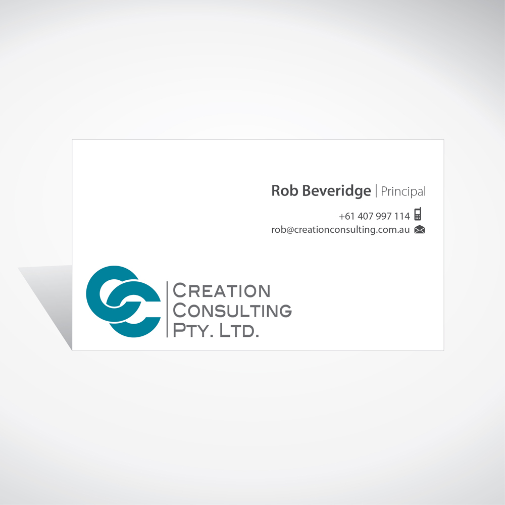Business Card Design by tuan1968 for Creation Consulting | Design #3313758