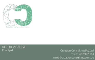 Design de Carte de Visite par saran86in pour Creation Consulting | Design #3310384